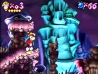 une photo d'Ã©cran de Rayman (Playstation) sur Sony Playstation